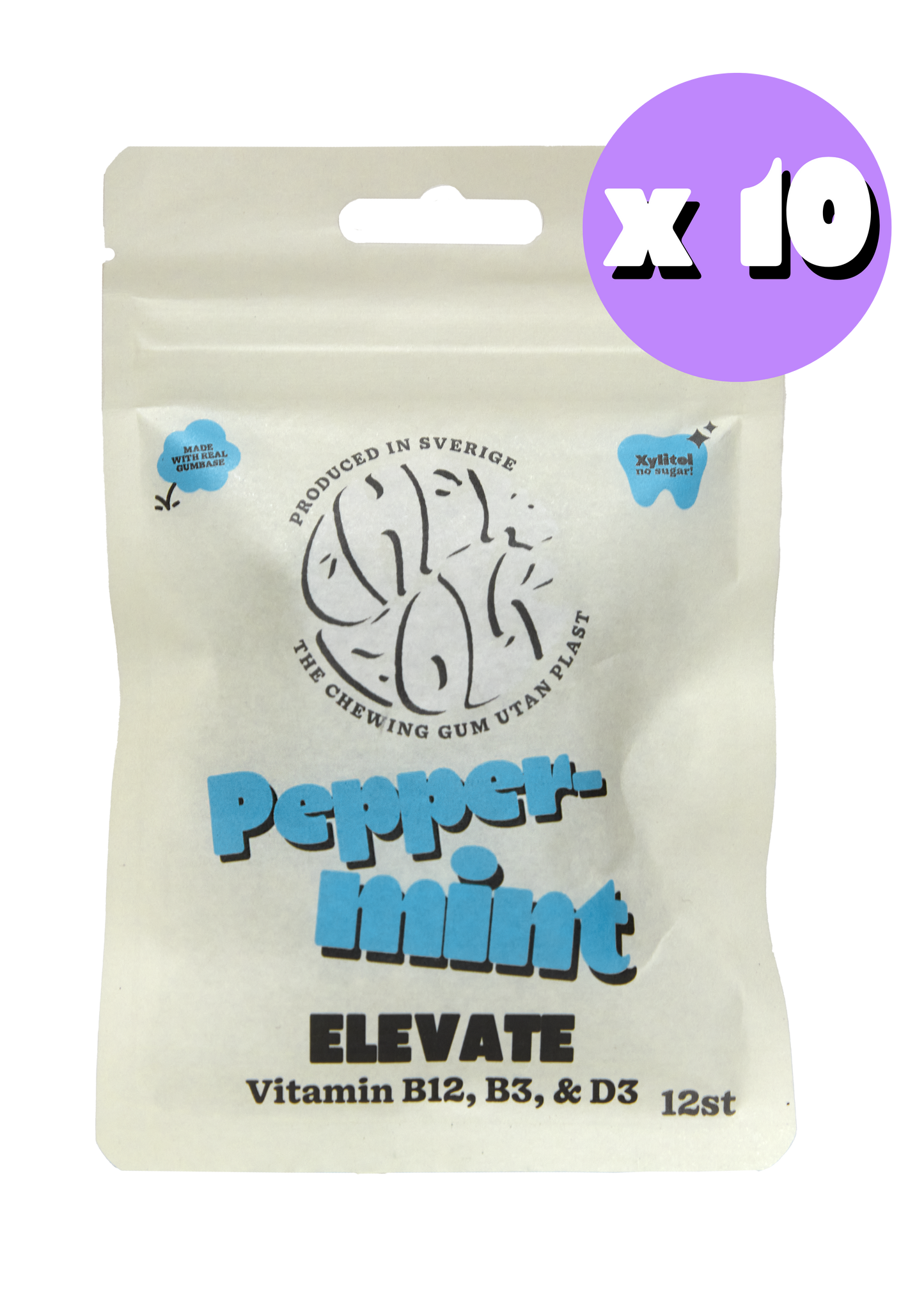 Peppermint ELEVATE 10-pack